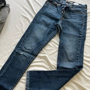 Levi’s wedgie skinny jeans 25